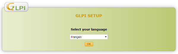 GLPI Setup Language