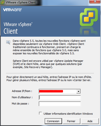 VMware vSphere Client