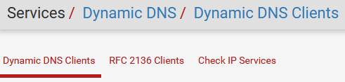pfSense Dynamic DNS