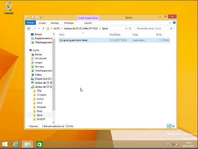 Windows 8.1 sur KVM